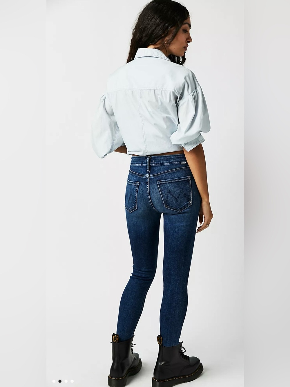 MOTHER The looker ankle fray. Size 28. Partner in Crime. - Picture 7 of 17